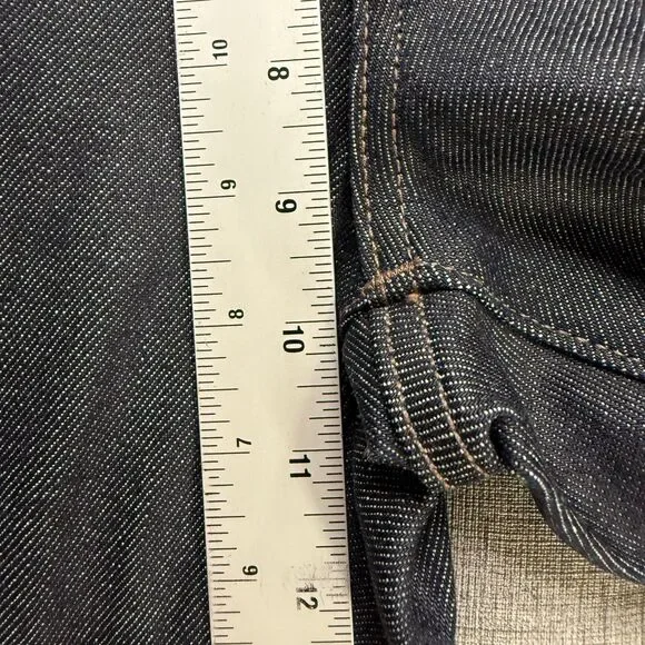 Uniqlo Selvedge Jeans 29x26 Blue Slim Straight Japanese Kaihara Denim - Picture 6 of 16